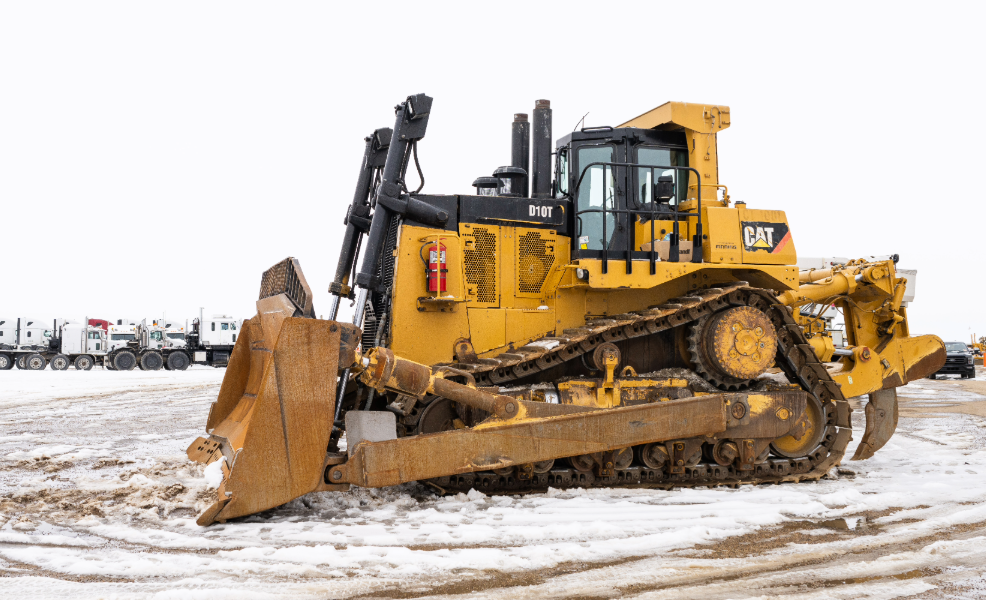 D10 dozers in icy conditions
